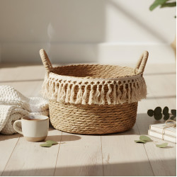 Straw Basket Large